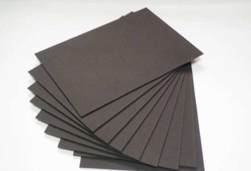 衡水250克双面木浆黑卡纸厂家批发