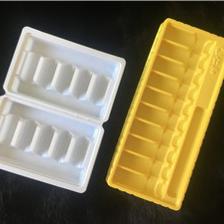 超市里所有的产品都用上了吸塑托盘包装