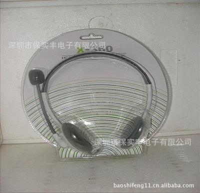 【工厂销售 XBOX360 游戏小双边耳机 头戴式带耳麦 吸塑包装】价格,厂家,图片,其他电子产品制造设备,深圳市保实丰电子-